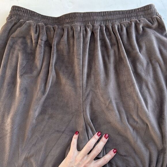 NWT SKIMS Velour Velvet Jogger Fleece Pants Women’s Size XL Amethyst Loungewear - Picture 6 of 13